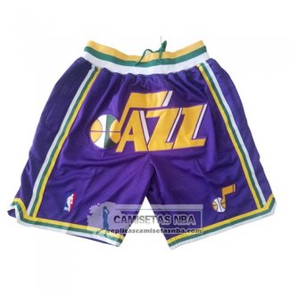 Pantalone Utah Jazz Just Don Violeta